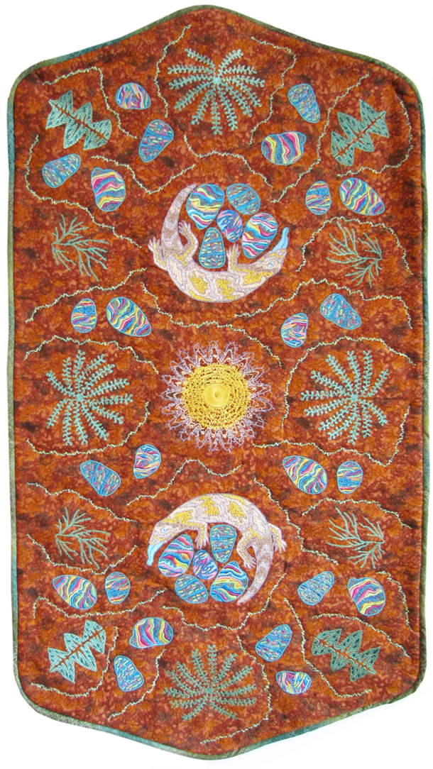 Opal Bluetongue - table mat