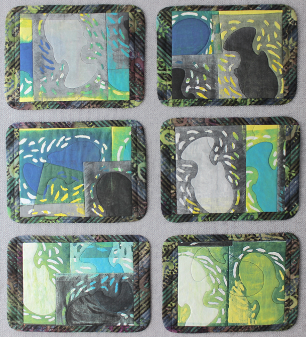 Place Mats 2 - creative silk screen prints
